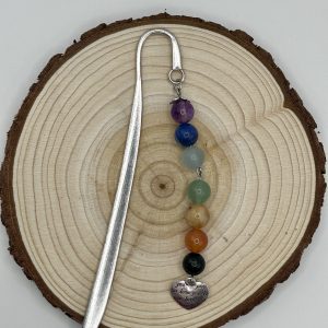 Marque page pierres naturelles Amour & Douceur